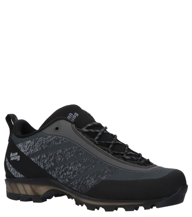 Hanwag wandelschoen <span>100300-064012 Ferrata light low GTX</span> 100300-064012 Ferrata light low GTX zwart - www.bremmerschoenen.info - Bremmer Schoenen