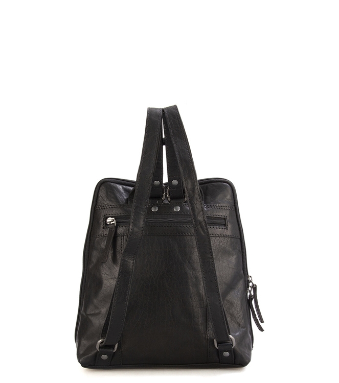 Spikes & Sparrow Spikes & Sparrow rugtas <span>292H13100 Black</span> Black Spikes & Sparrow rugtas <span>292H13100 Black</span> 292H13100 Black zwart - www.bremmerschoenen.info - Bremmer Schoenen