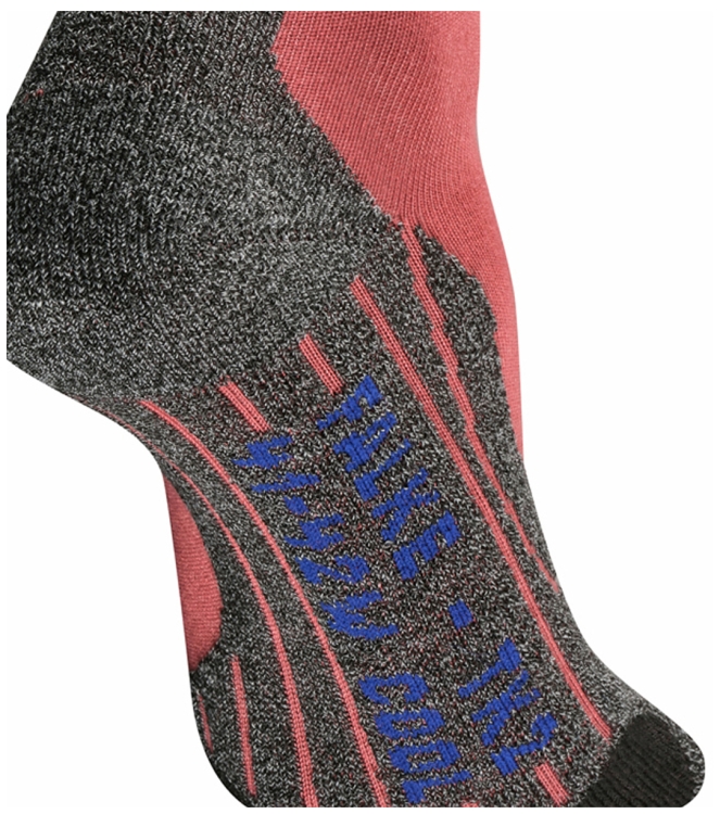 Falke Falke Trekking <span>16139 8215 TK2 Cool</span> mixed berry Falke Trekking <span>16139 8215 TK2 Cool</span> 16139 8215 TK2 Cool rose - www.bremmerschoenen.info - Bremmer Schoenen