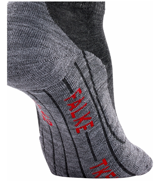 Falke Trekking <span>16473 3180 TK5 Short</span> 16473 3180 TK5 Short grijs - www.bremmerschoenen.info - Bremmer Schoenen