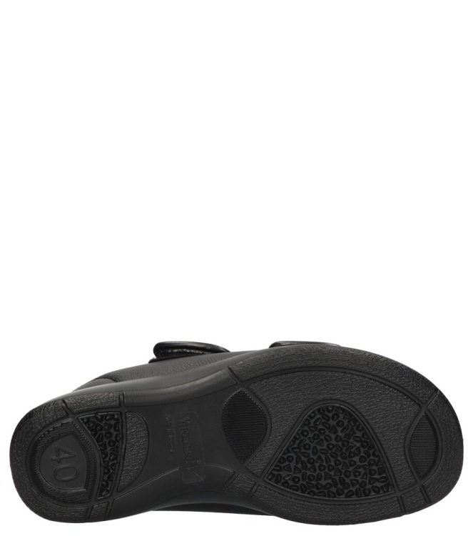 Varomed verbandpantoffel <span>60924.60 London Laag</span> 60924.60 London Laag zwart - www.bremmerschoenen.info - Bremmer Schoenen
