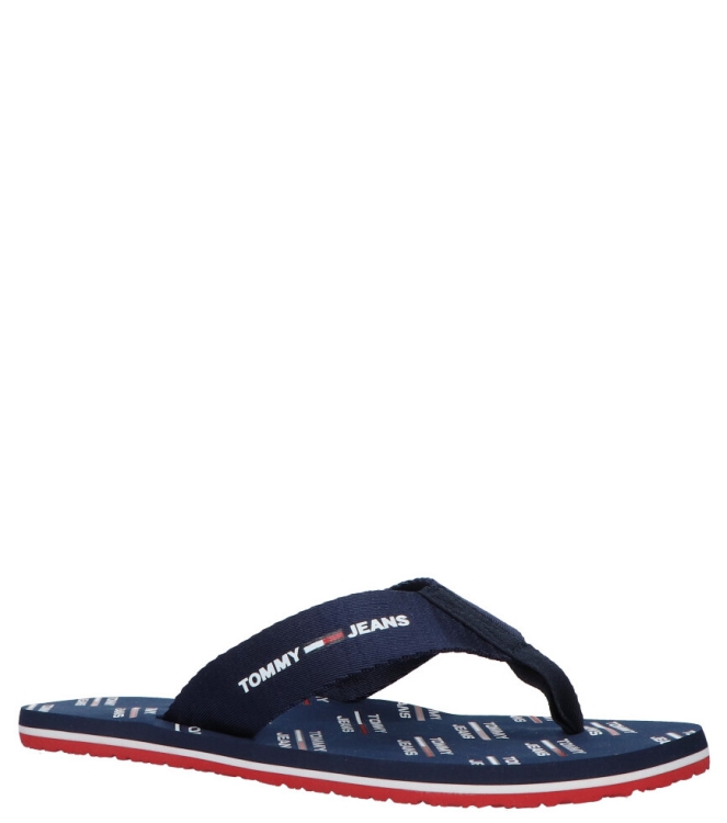 Tommy Hilfiger Tommy Hilfiger slipper <span>EM0EM00451 C87</span> Twilight Navy Tommy Hilfiger slipper <span>EM0EM00451 C87</span> EM0EM00451 C87 blauw - www.bremmerschoenen.info - Bremmer Schoenen