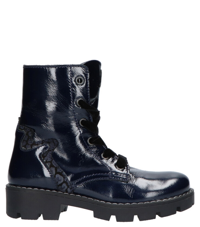 Jochie Jochie Freaks veterboot <span>20380-720</span> 720 Blue Patent Jochie Freaks veterboot <span>20380-720</span> 20380-720 blauw - www.bremmerschoenen.info - Bremmer Schoenen