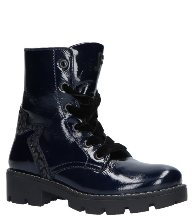 Jochie Jochie Freaks veterboot <span>20380-720</span> 720 Blue Patent Jochie Freaks veterboot <span>20380-720</span> 20380-720 blauw - www.bremmerschoenen.info - Bremmer Schoenen