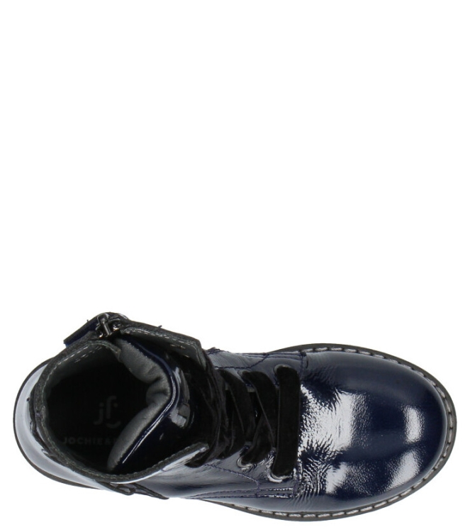 Jochie Jochie Freaks veterboot <span>20380-720</span> 720 Blue Patent Jochie Freaks veterboot <span>20380-720</span> 20380-720 blauw - www.bremmerschoenen.info - Bremmer Schoenen