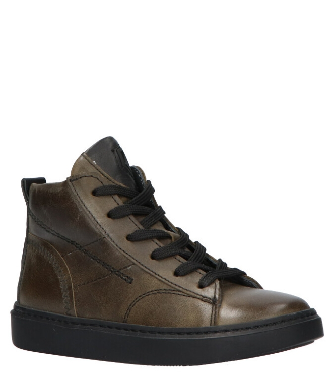 Jochie Freaks veterboot <span>20950-680</span> 20950-680 groen - www.bremmerschoenen.info - Bremmer Schoenen