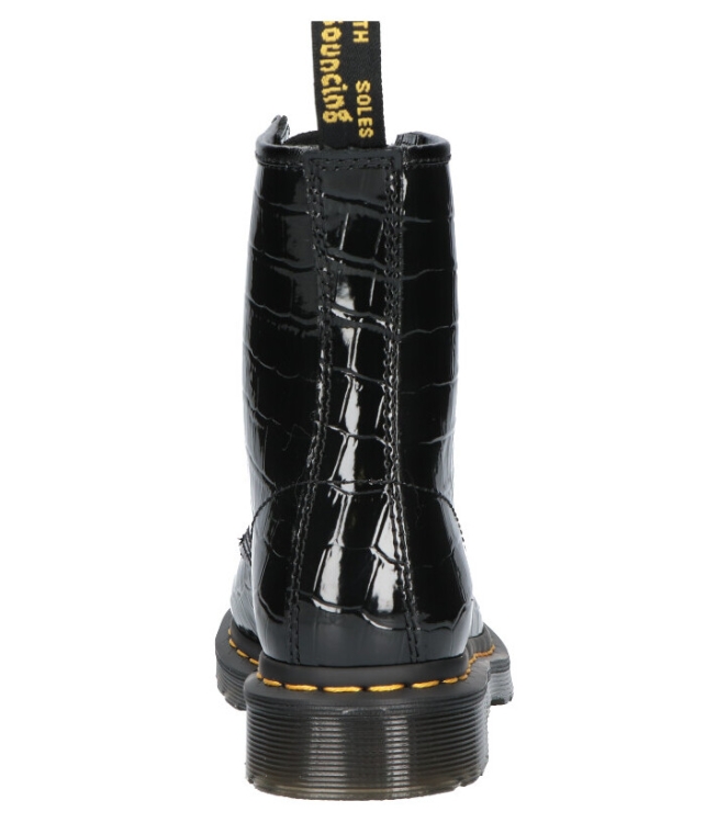 Dr. Martens Dr. Martens veterboot <span>26262001 1460W</span> black croco Dr. Martens veterboot <span>26262001 1460W</span> 26262001 1460W zwart - www.bremmerschoenen.info - Bremmer Schoenen