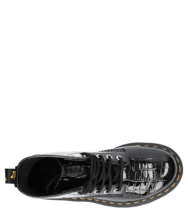 Dr. Martens Dr. Martens veterboot <span>26262001 1460W</span> black croco Dr. Martens veterboot <span>26262001 1460W</span> 26262001 1460W zwart - www.bremmerschoenen.info - Bremmer Schoenen