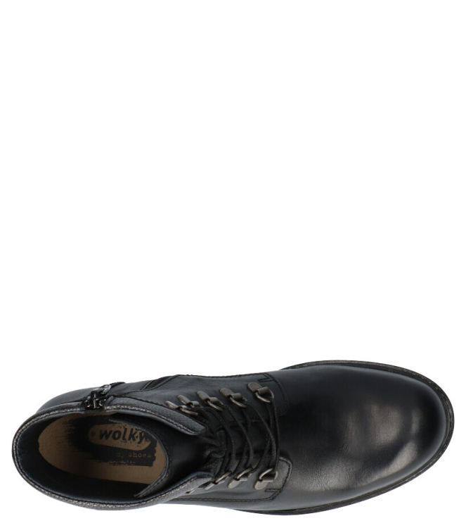 Wolky Wolky veterboot <span>0447530.000</span> 000 Black Wolky veterboot <span>0447530.000</span> 0447530.000 zwart - www.bremmerschoenen.info - Bremmer Schoenen