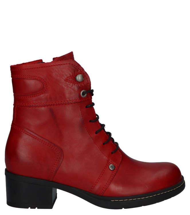 Wolky Wolky veterboot <span>0126030.505</span> 505 Dark-red Wolky veterboot <span>0126030.505</span> 0126030.505 rood - www.bremmerschoenen.info - Bremmer Schoenen