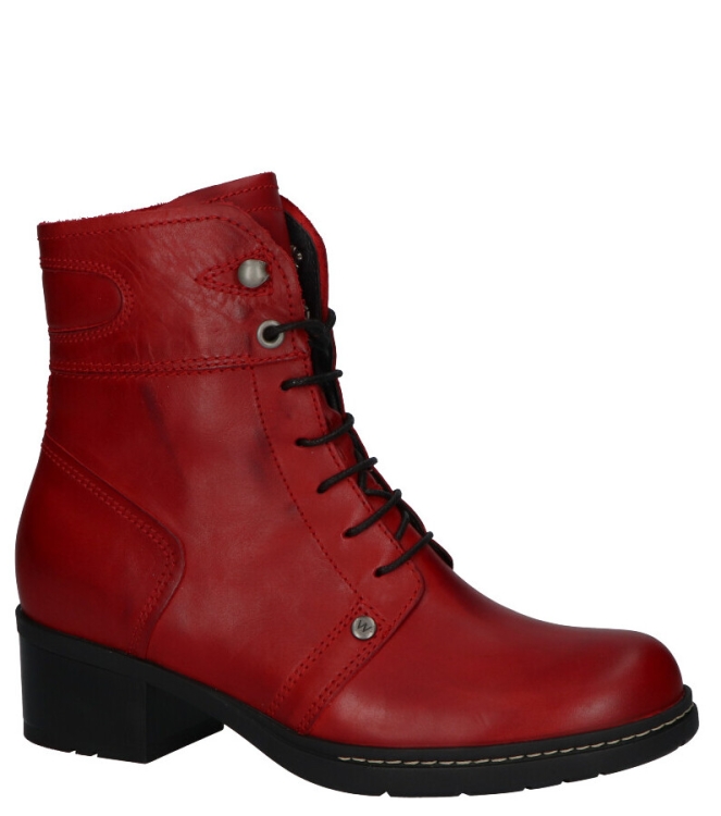 Wolky Wolky veterboot <span>0126030.505</span> 505 Dark-red Wolky veterboot <span>0126030.505</span> 0126030.505 rood - www.bremmerschoenen.info - Bremmer Schoenen