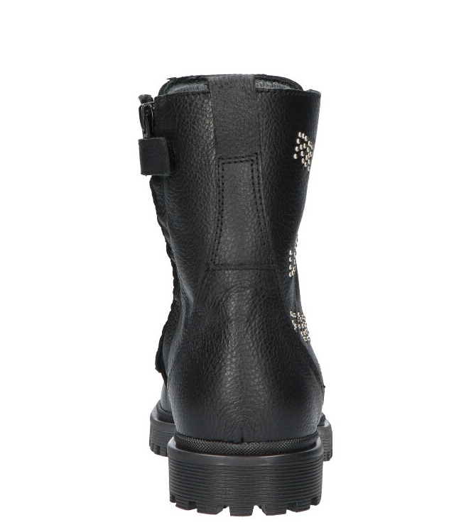 Red-Rag Red Rag Veterboot <span>11118-922</span> 922 Black Nappa Red Rag Veterboot <span>11118-922</span> 11118-922 zwart - www.bremmerschoenen.info - Bremmer Schoenen