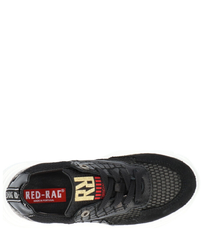 Red Rag Sneaker <span>13044-999</span> 13044-999 zwart - www.bremmerschoenen.info - Bremmer Schoenen