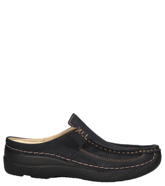 Wolky Wolky Slipper <span>0620211 800 Roll Slide</span> 800 Blue Wolky Slipper <span>0620211 800 Roll Slide</span> 0620211 800 Roll Slide blauw - www.bremmerschoenen.info - Bremmer Schoenen
