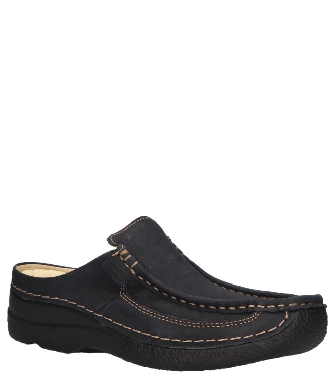 Wolky Wolky Slipper <span>0620211 800 Roll Slide</span> 800 Blue Wolky Slipper <span>0620211 800 Roll Slide</span> 0620211 800 Roll Slide blauw - www.bremmerschoenen.info - Bremmer Schoenen