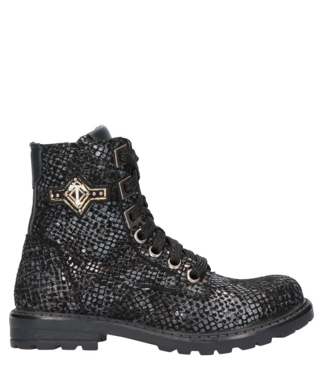 Twins Twins Veterboot <span>320626 989</span> 989 Black Twins Veterboot <span>320626 989</span> 320626 989 zwart - www.bremmerschoenen.info - Bremmer Schoenen