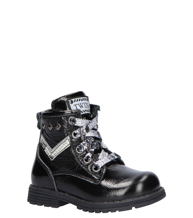 Twins Twins Veterboot <span>320605 889</span> 889-black Twins Veterboot <span>320605 889</span> 320605 889 zwart - www.bremmerschoenen.info - Bremmer Schoenen
