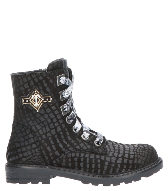 Twins Twins Veterboot <span>320626 489</span> 489-black Twins Veterboot <span>320626 489</span> 320626 489 zwart - www.bremmerschoenen.info - Bremmer Schoenen