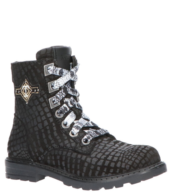 Twins Twins Veterboot <span>320626 489</span> 489-black Twins Veterboot <span>320626 489</span> 320626 489 zwart - www.bremmerschoenen.info - Bremmer Schoenen