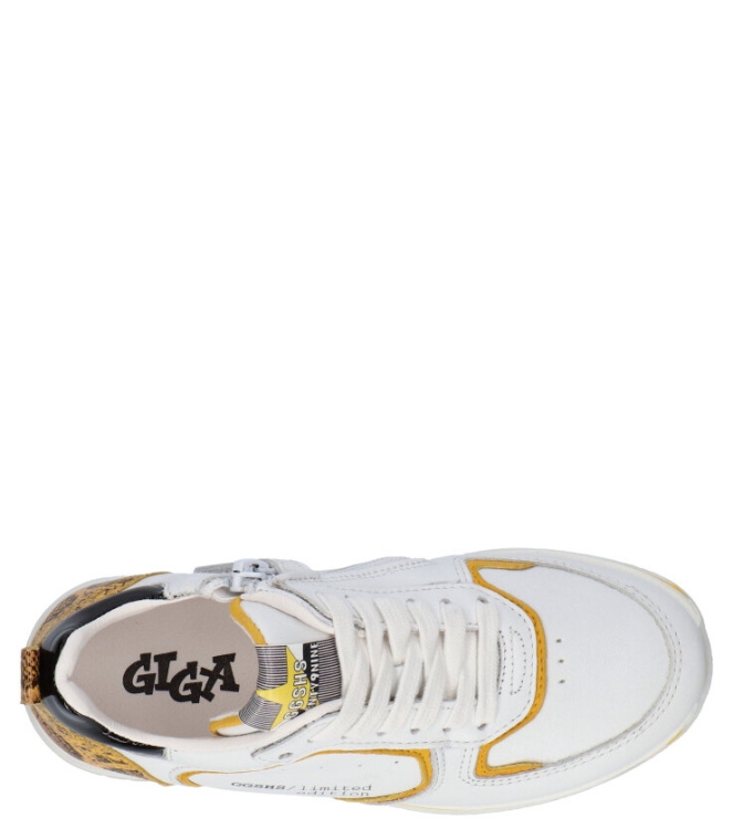 Giga Giga sneaker <span>G3686 A11F12</span> A11F12 velvet white/ camoscio lanta Giga sneaker <span>G3686 A11F12</span> G3686 A11F12 wit - www.bremmerschoenen.info - Bremmer Schoenen