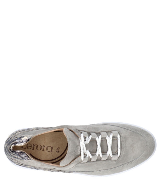 Lerora Sneaker <span>60013 1185 195</span> 60013 1185 195 grijs - www.bremmerschoenen.info - Bremmer Schoenen