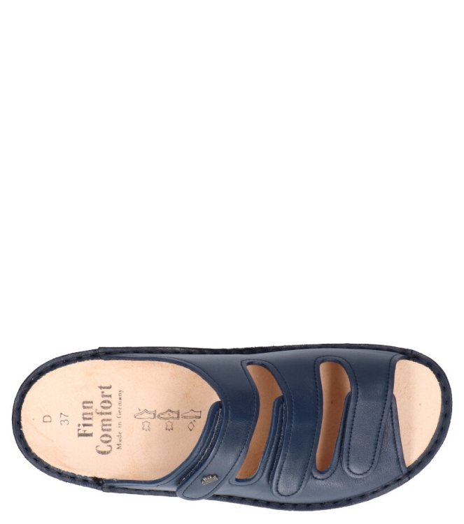 Finn Comfort Finn comfort Slipper <span>2501 001040 Pisa</span> 001040 Blau nappa Finn comfort Slipper <span>2501 001040 Pisa</span> 2501 001040 Pisa blauw - www.bremmerschoenen.info - Bremmer Schoenen