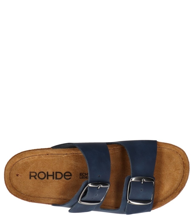 Rohde Rohde slipper <span>5856 56</span> 56 ocean Rohde slipper <span>5856 56</span> 5856 56 blauw - www.bremmerschoenen.info - Bremmer Schoenen