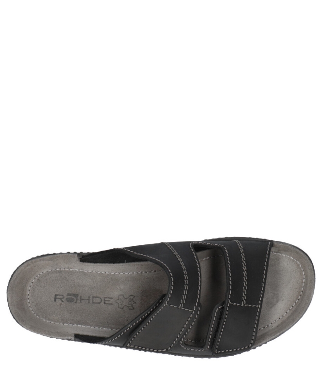 Rohde slipper <span>1987 90</span> 1987 90 zwart - www.bremmerschoenen.info - Bremmer Schoenen
