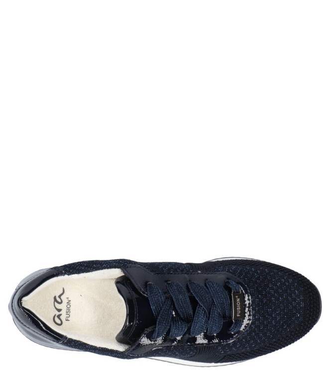 Ara Ara Sneaker <span>12-24069-06</span> 06 BLAU-BLAU-METALLIC,NAVY Ara Sneaker <span>12-24069-06</span> 12-24069-06 blauw - www.bremmerschoenen.info - Bremmer Schoenen