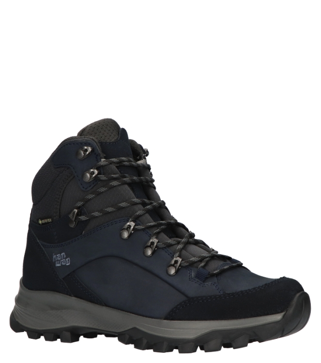Hanwag Wandelschoen <span>203201-007064 Banks Narrow Lady GTX</span> 203201-007064 Banks Narrow Lady GTX blauw - www.bremmerschoenen.info - Bremmer Schoenen