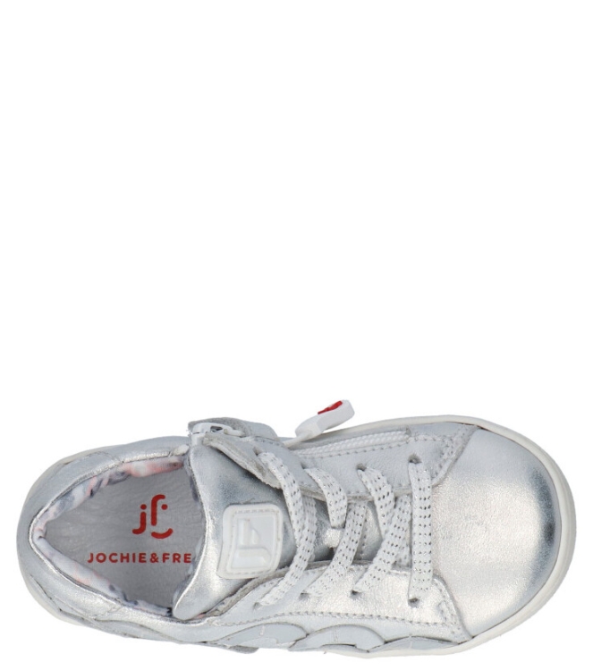 Jochie-Freaks sneaker <span>21102-910</span> 21102-910 zilver - www.bremmerschoenen.info - Bremmer Schoenen