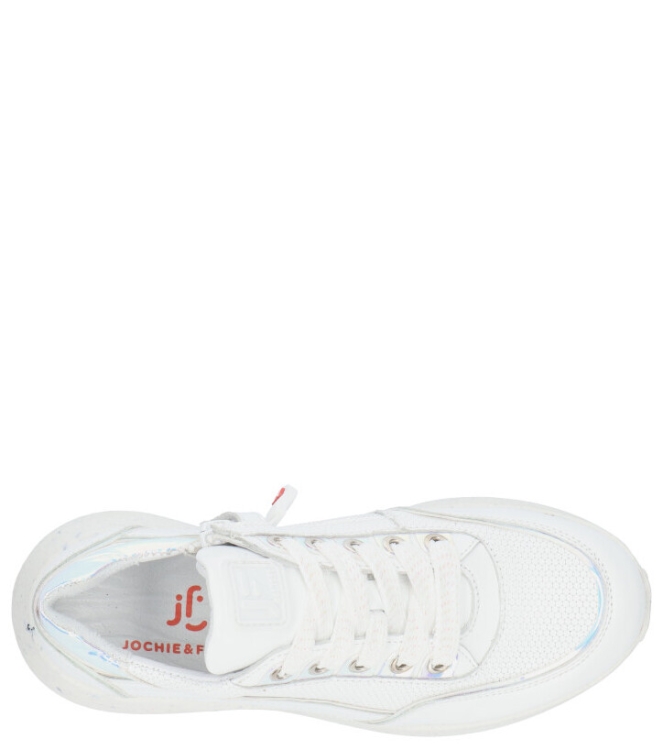 Jochie Jochie-Freaks sneaker <span>21526-101</span> White silver Jochie-Freaks sneaker <span>21526-101</span> 21526-101 wit - www.bremmerschoenen.info - Bremmer Schoenen