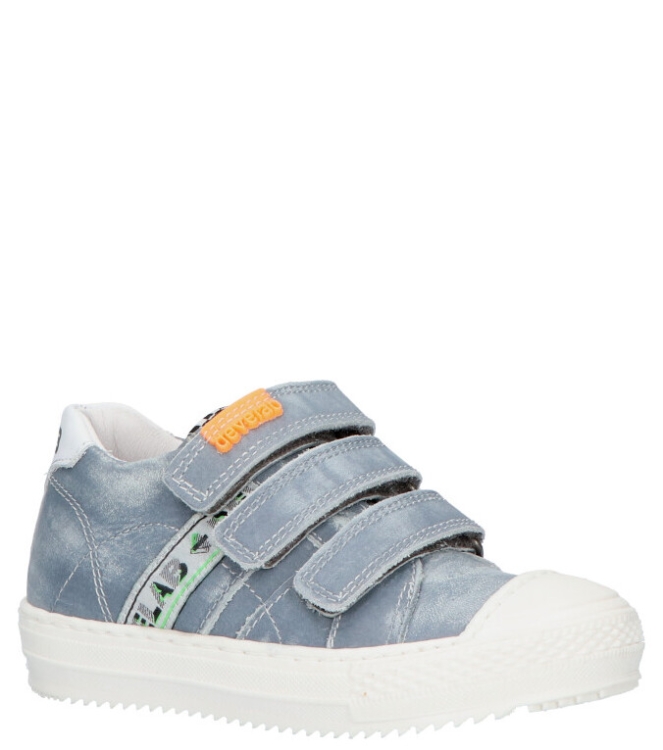 Develab Develab klittenbandschoen <span>41549 627</span> 627 Blue Brushed/Washed Develab klittenbandschoen <span>41549 627</span> 41549 627 blauw - www.bremmerschoenen.info - Bremmer Schoenen