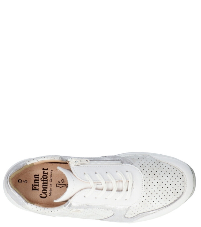 Finn Comfort Finn comfort Sneaker <span>5067 902271 Mori</span> 902271 weiss/ bianco/ silber Finn comfort Sneaker <span>5067 902271 Mori</span> 5067 902271 Mori wit - www.bremmerschoenen.info - Bremmer Schoenen