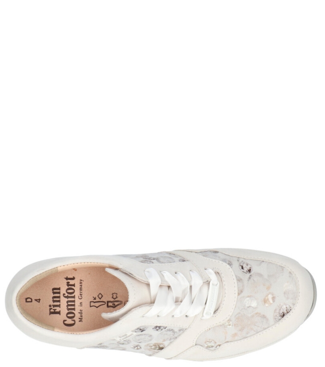 Finn Comfort Finn comfort Sneaker <span>3613 902095 Drena</span> 902095 Bianco/ Stone Finn comfort Sneaker <span>3613 902095 Drena</span> 3613 902095 Drena wit - www.bremmerschoenen.info - Bremmer Schoenen