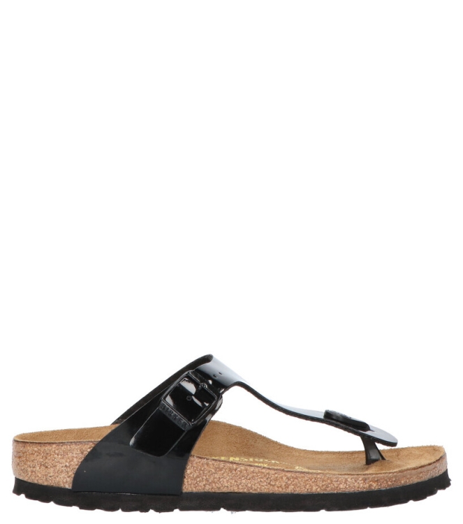 Birkenstock Birkenstock slipper <span>043663 Gizeh</span> Black Birkenstock slipper <span>043663 Gizeh</span> 043663 Gizeh zwart - www.bremmerschoenen.info - Bremmer Schoenen