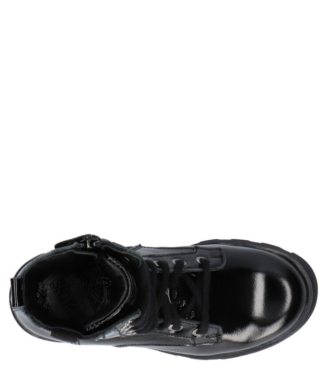 Twins Twins Veterboot <span>321675 689</span> 689 Black Patent Twins Veterboot <span>321675 689</span> 321675 689 zwart - www.bremmerschoenen.info - Bremmer Schoenen