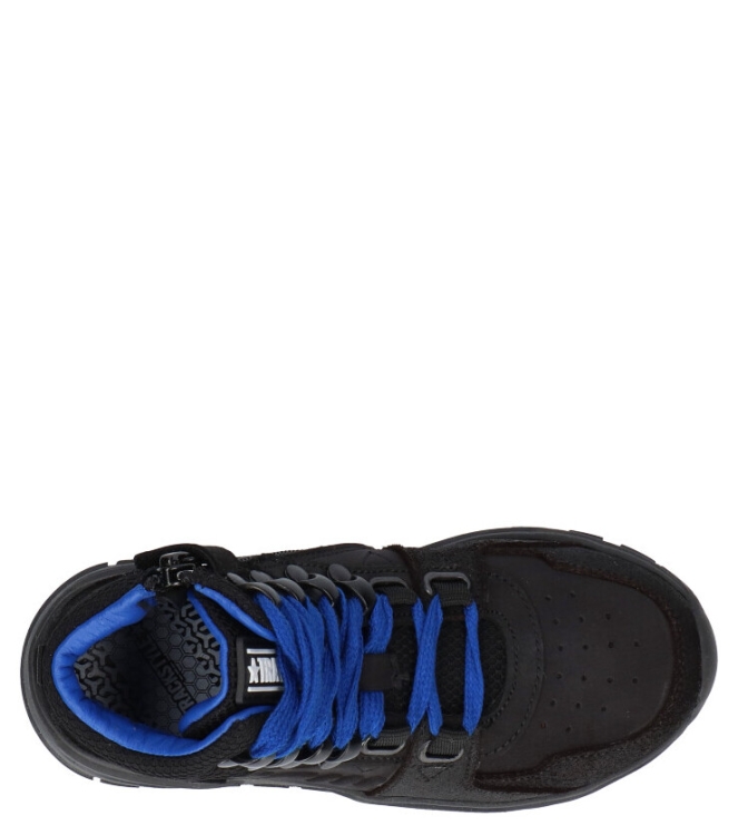 Track Style Track style Sneaker <span>321868 689</span> 689 Black Cobalt Track style Sneaker <span>321868 689</span> 321868 689 zwart - www.bremmerschoenen.info - Bremmer Schoenen