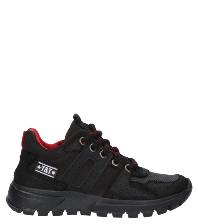 Track Style Track style Sneaker <span>321869 189</span> 189 Black Red Track style Sneaker <span>321869 189</span> 321869 189 zwart - www.bremmerschoenen.info - Bremmer Schoenen