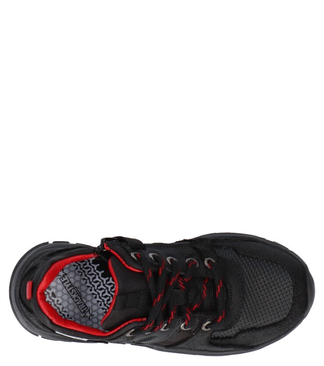 Track Style Track style Sneaker <span>321869 189</span> 189 Black Red Track style Sneaker <span>321869 189</span> 321869 189 zwart - www.bremmerschoenen.info - Bremmer Schoenen