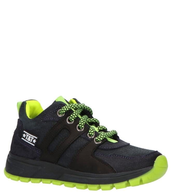 Track style Sneaker <span>321869 129</span> 321869 129 blauw - www.bremmerschoenen.info - Bremmer Schoenen