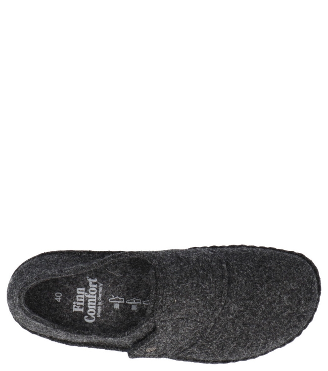 Finn Comfort Finn Comfort Pantoffel <span>6501 416168 Filzmoos</span> Antrazit Finn Comfort Pantoffel <span>6501 416168 Filzmoos</span> 6501 416168 Filzmoos grijs - www.bremmerschoenen.info - Bremmer Schoenen