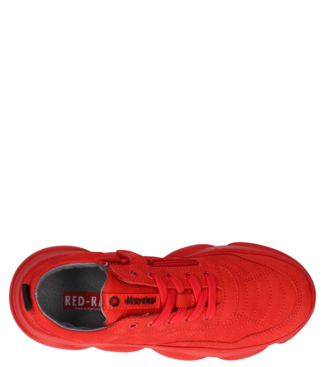 Red-Rag Red-Rag Sneaker <span>13541 424</span> 424 Red Nubuck Red-Rag Sneaker <span>13541 424</span> 13541 424 rood - www.bremmerschoenen.info - Bremmer Schoenen