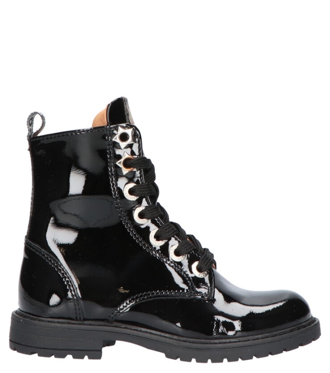 Develab Develab veterboot <span>42132 925</span> 925 Black Patent Develab veterboot <span>42132 925</span> 42132 925 zwart - www.bremmerschoenen.info - Bremmer Schoenen