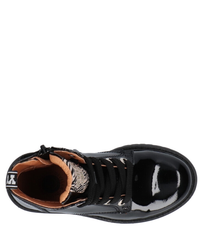 Develab Develab veterboot <span>42132 925</span> 925 Black Patent Develab veterboot <span>42132 925</span> 42132 925 zwart - www.bremmerschoenen.info - Bremmer Schoenen