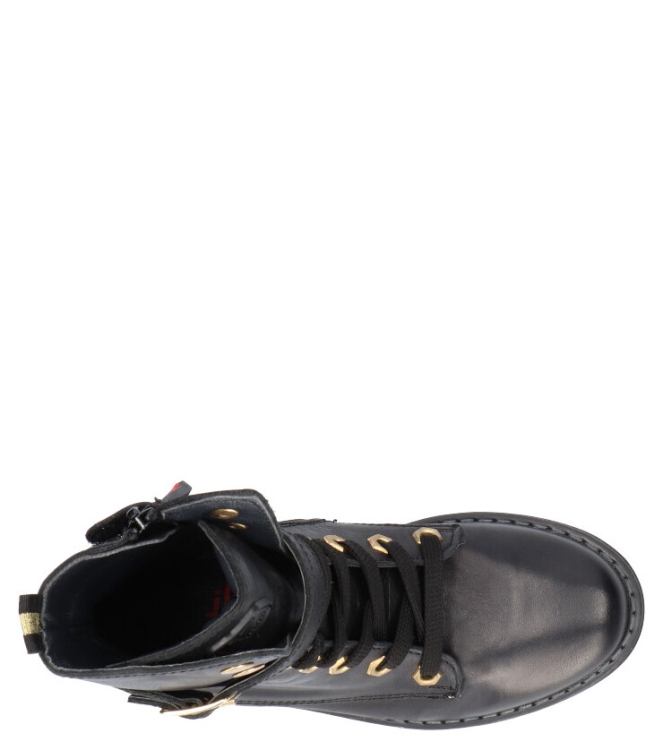 Jochie Jochie-Freaks veterboot <span>JF-21596 200</span> Black Jochie-Freaks veterboot <span>JF-21596 200</span> JF-21596 200 zwart - www.bremmerschoenen.info - Bremmer Schoenen