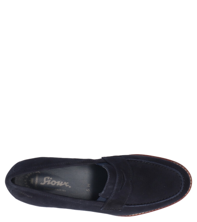 Sioux instapper <span>65409 Meredith 709</span> 65409 Meredith 709 blauw - www.bremmerschoenen.info - Bremmer Schoenen