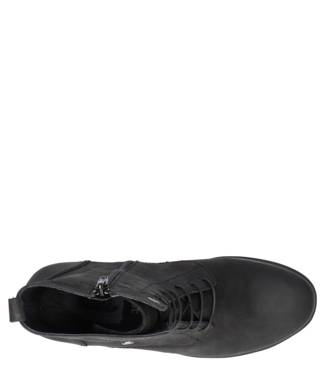 Wolky Wolky veterboot <span>0505010 000 Sarah</span> 000 Black Wolky veterboot <span>0505010 000 Sarah</span> 0505010 000 Sarah zwart - www.bremmerschoenen.info - Bremmer Schoenen