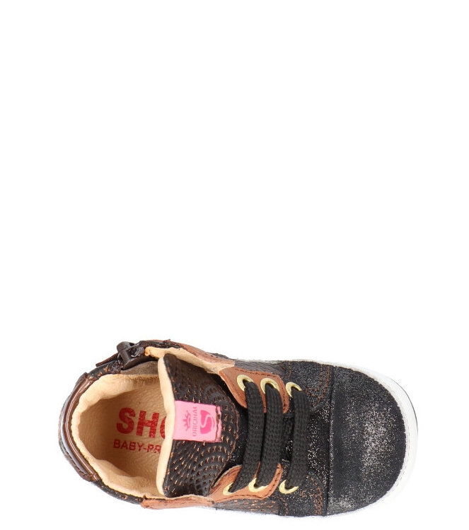 Shoesme Shoesme babyschoen <span>BP21W011-A</span> Black Bronze Metallic Shoesme babyschoen <span>BP21W011-A</span> BP21W011-A meerkleurig - www.bremmerschoenen.info - Bremmer Schoenen