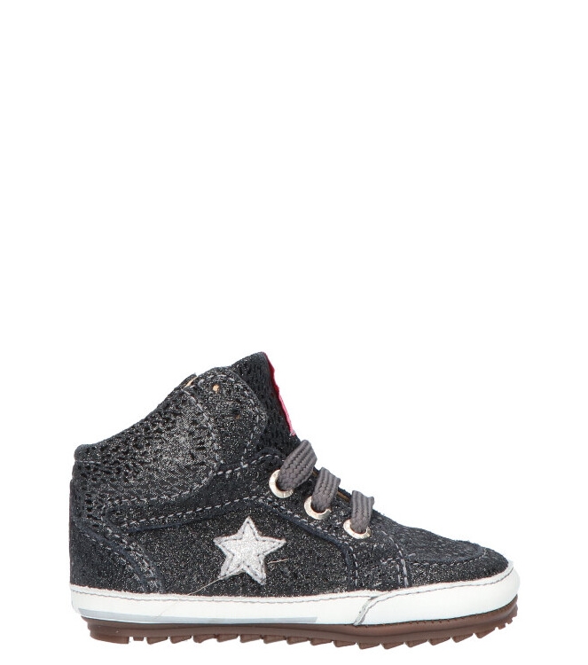 Shoesme Shoesme babyschoen <span>BP21W026-C</span> Black Silver Shoesme babyschoen <span>BP21W026-C</span> BP21W026-C zwart - www.bremmerschoenen.info - Bremmer Schoenen